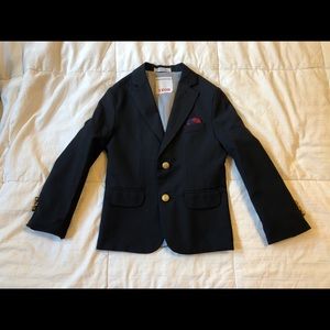Boys Izod Navy Blazer / Jacket / Sports Coat